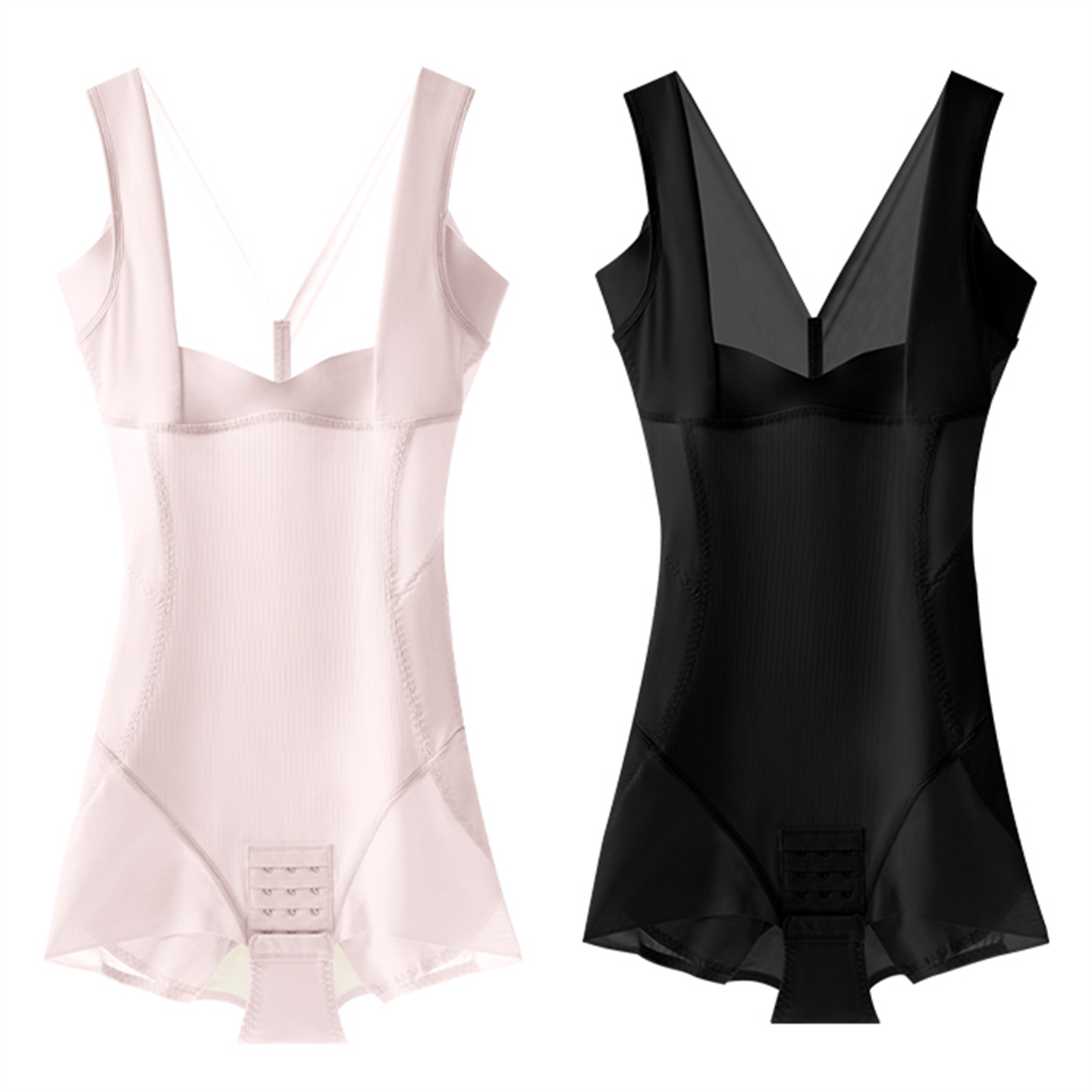 戴维诗收腹束腰三角连体塑身衣