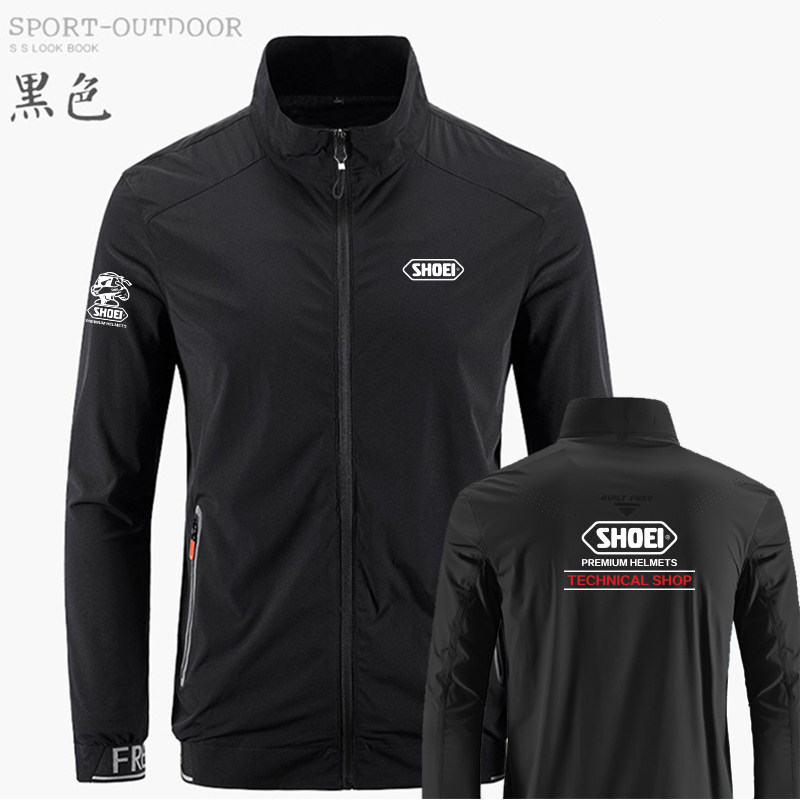 shoei摩托车重机车头盔夏衣服越野皮肤衣休闲防晒衣赛车服骑行服