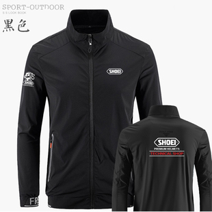 shoei摩托车重机车头盔夏衣服越野皮肤衣休闲防晒衣赛车服骑行服