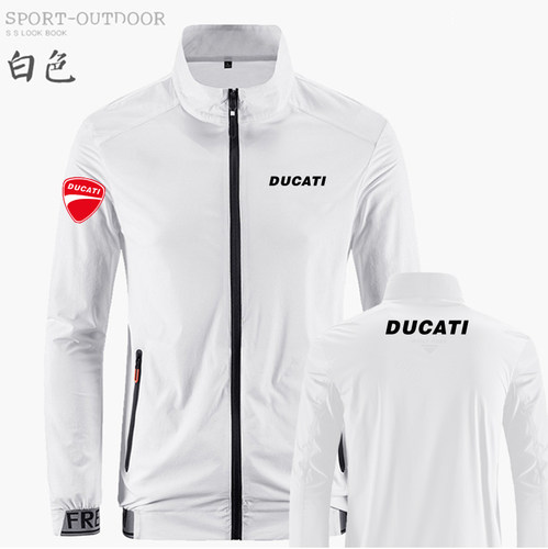 杜卡迪骑行服丹尼摩托车重机衣服休闲皮肤衣改装夏天防晒服赛车服