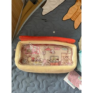 日系可爱角落生物双层痛包笔袋卡通高颜值学习文具收纳袋