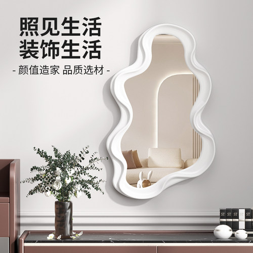 欧式异形高颜值壁挂镜