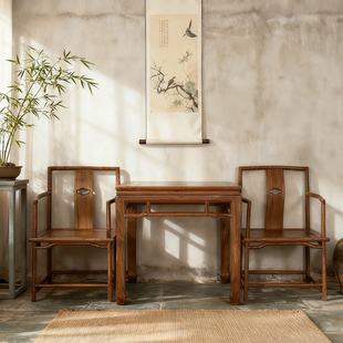 客厅套四件套柜中堂堂屋台八仙桌中堂案桌六件农村条几家具条供桌