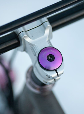 新款STRIDSLAND 自行车钛顶盖 刻有