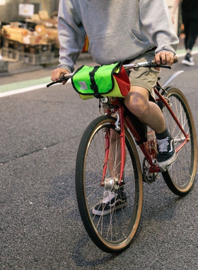 THE INCONVENIENCE STORE×BLUE LUG 自行车车头包 多配色便当袋