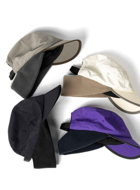 新款BLUE LUG 冬季护耳保暖鸭舌帽 户外骑行防水运动帽轻便可收纳