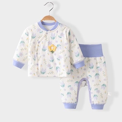 80克婴儿套装夹棉保暖外套