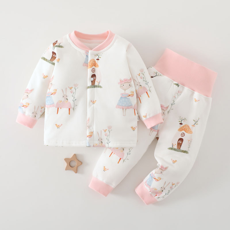 40g儿童睡衣婴儿保暖内衣套装
