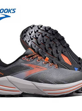 美国Brooks布鲁克斯CASCADIA 16全地形GTX全防水越野马拉松跑步鞋