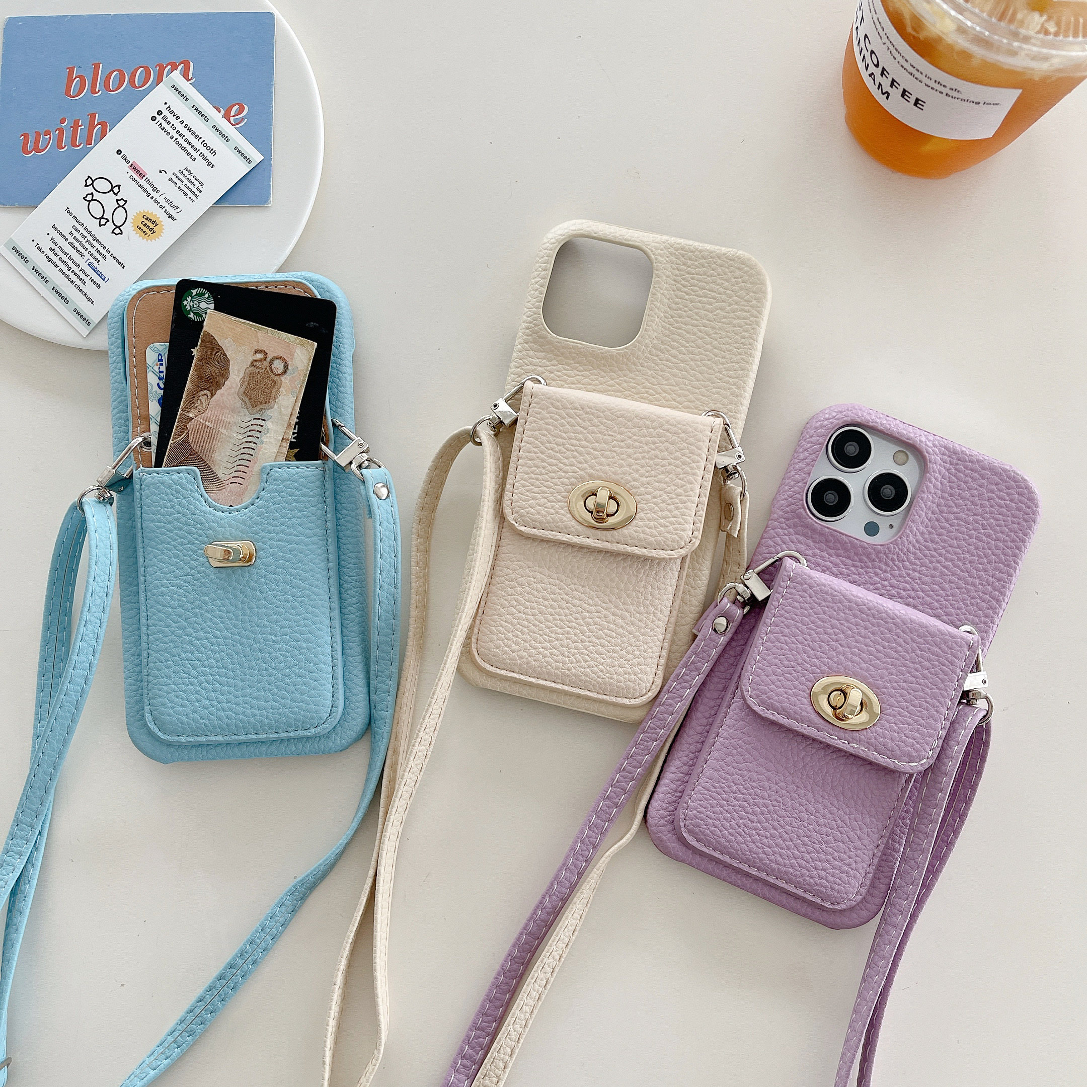 other/其他15promax斜挎手机壳