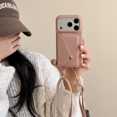 苹果17promax挂绳手机壳16plus