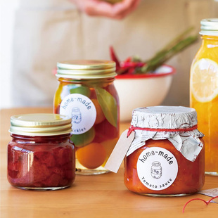 日本制aderia石冢硝子玻璃密封罐饼干零食罐泡椒罐辣椒罐食品级