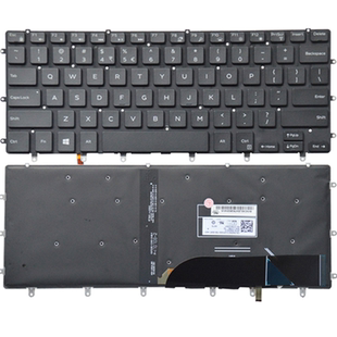 D1728键盘 9550 P56F XPS15 5510 7568 7558 9560 戴尔