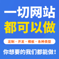 企业公司做网站建设外贸建站搭建定制作网页源码设计商城模板开发