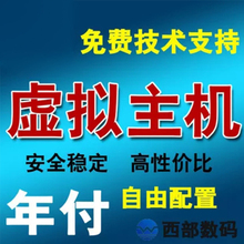 西部数码香港空间国内云虚拟主机 支持php asp.net网站sql数据库