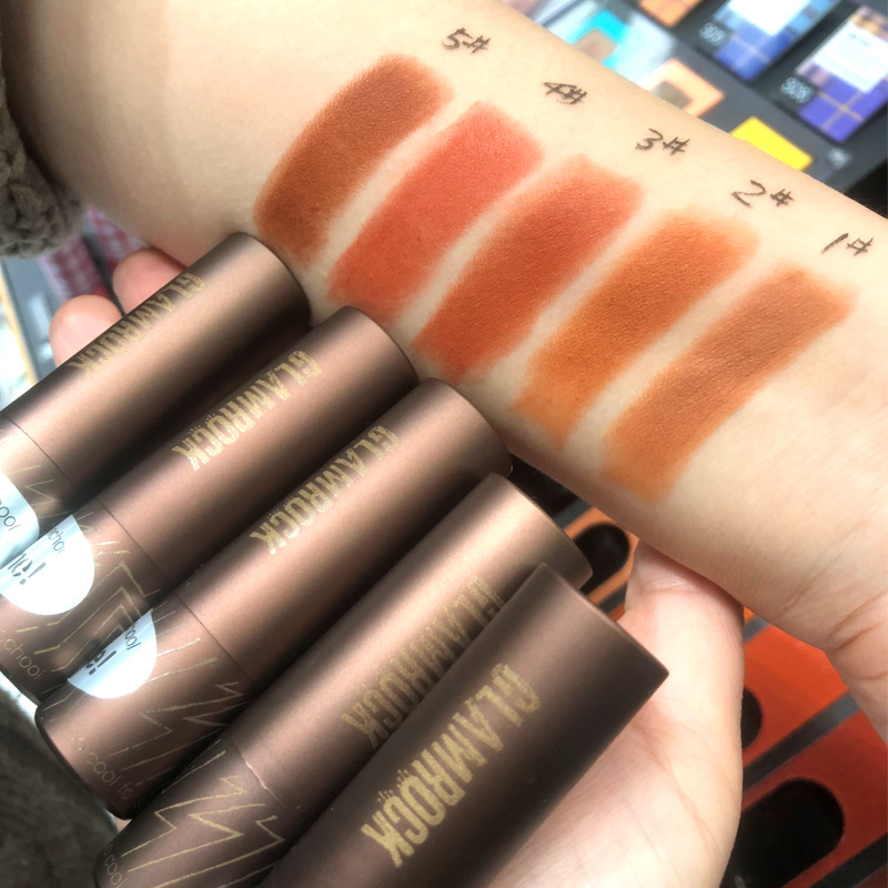 toocoolforschool红棕色口红