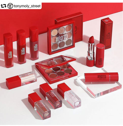 Tonymoly哑光丝绒液体唇釉眼影