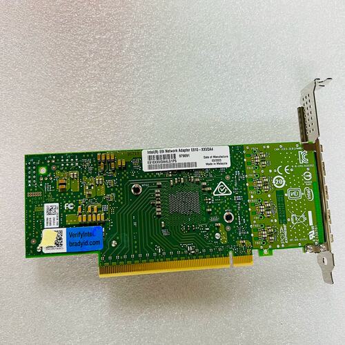 telIntelE810-XXVDA4 1P5 25G四口万兆网卡 E810XXVDA4直拍不发货