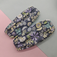 全棉印花秋冬新款袖套女款长款工作套袖防脏耐磨羽绒服毛衣护袖