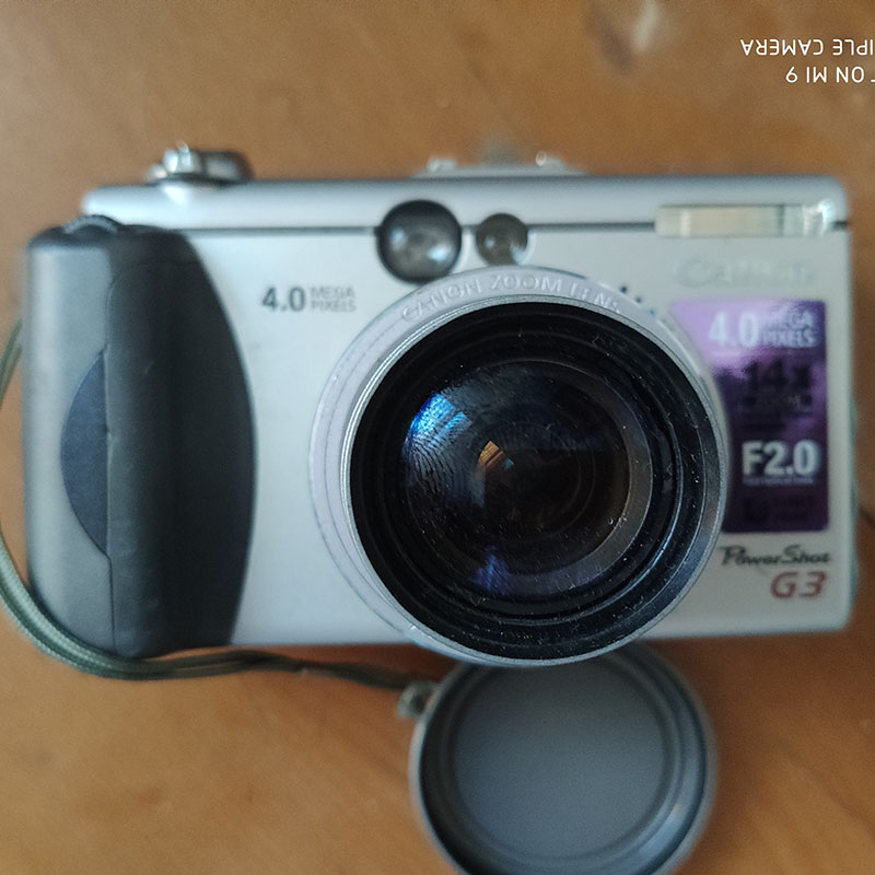 canon/佳能 powershot g3数码相机400万像素4倍变焦配件机 充数机