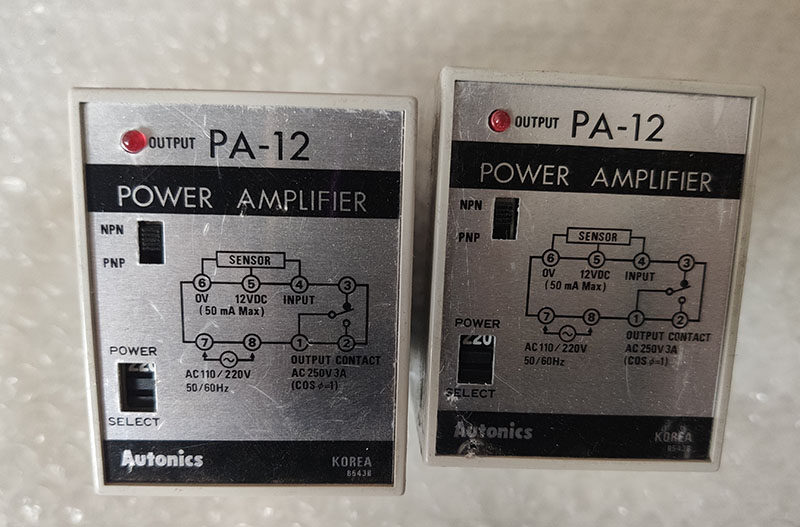 奥托尼克斯AUTONICS传感器控制器PA-12 PA12速度面板表F4C2P F4DP