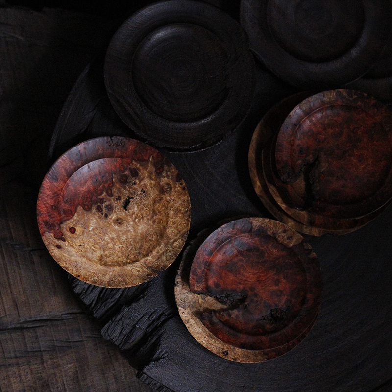 合行研物小眾款茶托手作杯墊