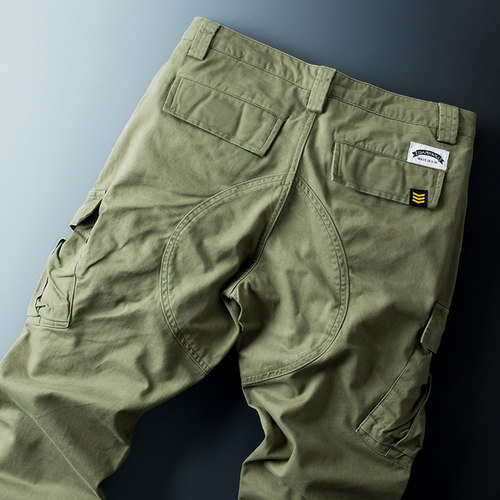 美军风格多袋纯棉潮流工装裤美式