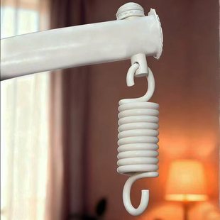 秋千吊篮配件弹簧挂钩摇篮椅无音器插销螺丝吊椅通用钩子吊篮配件