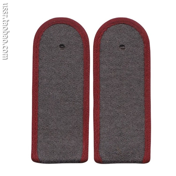 保真 1980年代 东德民主德国国家安全部 斯塔西 士兵肩章 一副