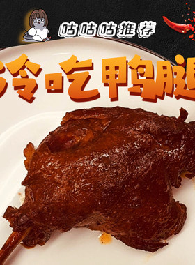 夏一可深夜食堂香辣酱香冷吃鸭腿