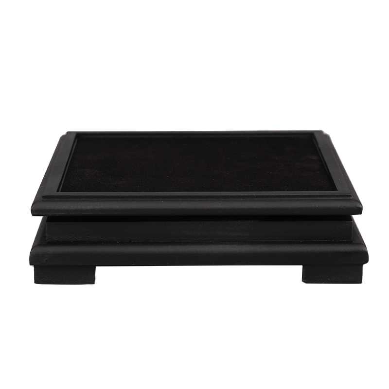 景德镇中式平面木质木底座厂家