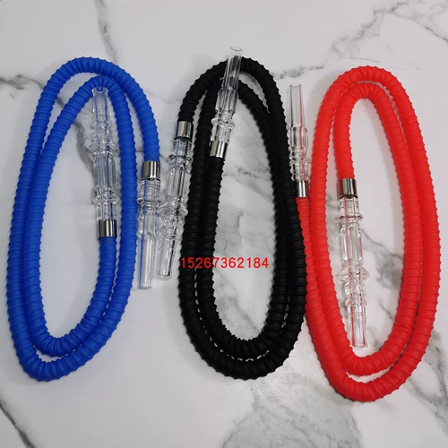 Большой универсальный пластиковый кальян, мундштук, аксессуары, можно стирать