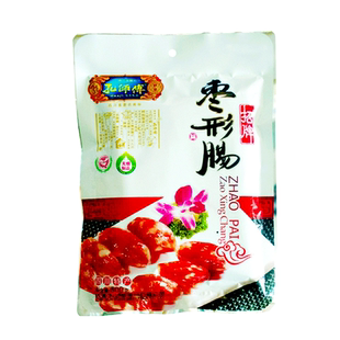 四川特产孔师傅枣形肠枣肠500g广式小节腊肠成都甜味香肠腊味年货