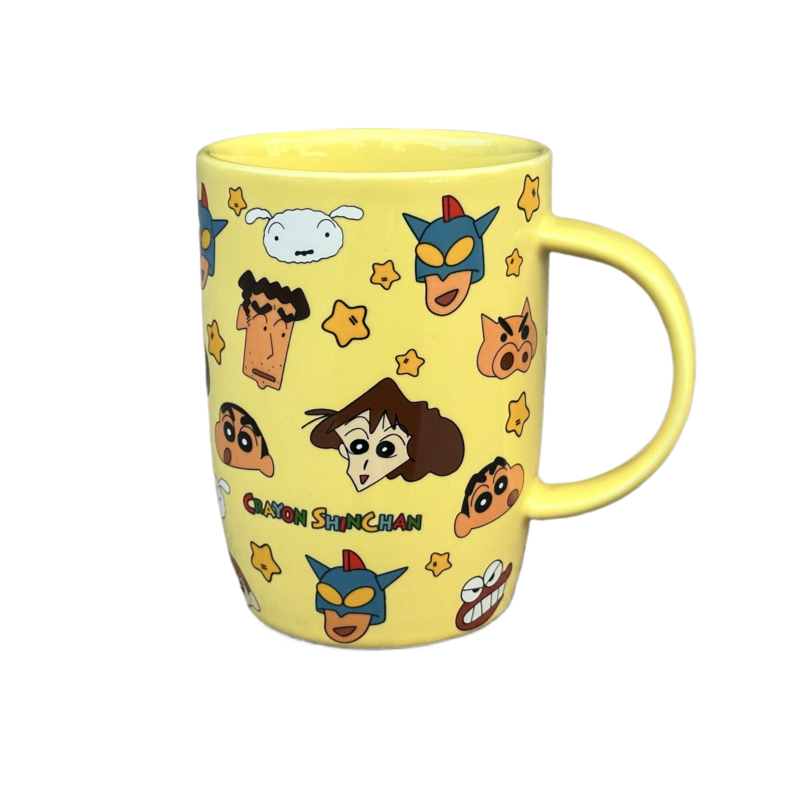 喜欢小新的看过来 小新全家福集体合相的陶瓷马克杯水杯咖啡杯