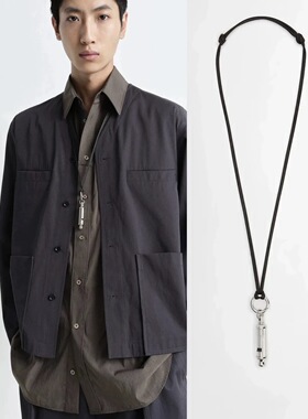 升级正版口哨项链小众设计项链高级时尚气质百搭25新款爆款冷淡风