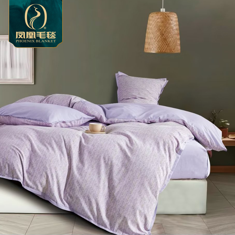 凤凰家纺磨毛纯棉四件套