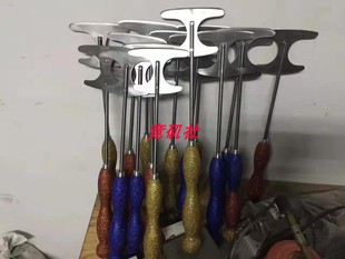 竞矶渔具台钓钛合金防锈防腐虾铲矶钓打窝铲南极虾打饵铲钓鱼用品