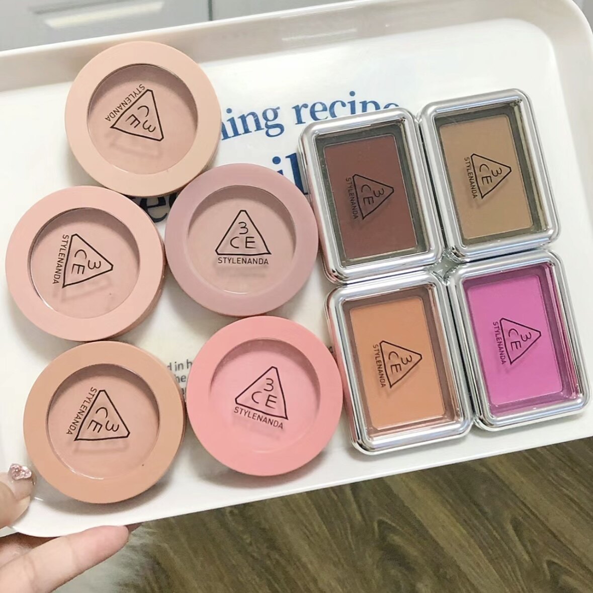 防伪可查！3ce单色腮红