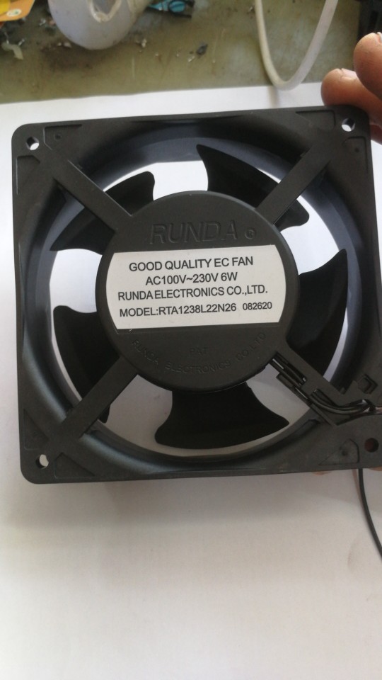 RUNDA润达RTA1238L22N26焊机散热风扇220V瑞凌 烽火原装风扇睿谷