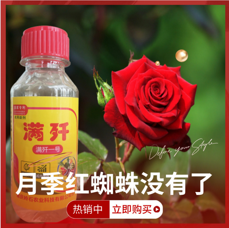 无毒不伤人宠红蜘蛛专用专利产品