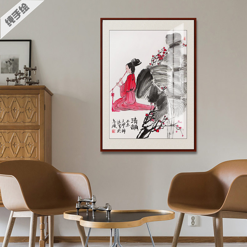 纯手绘专业国画真迹原稿客厅