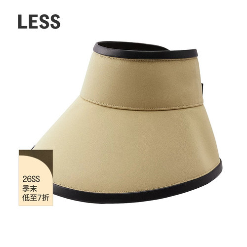 LESS大帽檐空顶遮阳帽