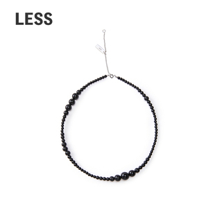LESS设计感锁骨链女简约小众立体圆珠搭配单品项链3P2K10050