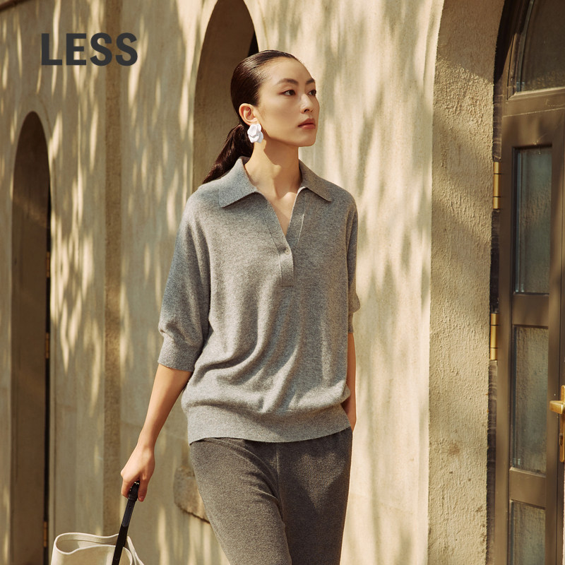 LESS阿尔巴斯100%羊绒衫