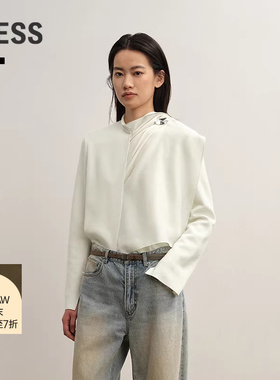 【商场同款/精工系列】LESS2025年秋新款气质针织开衫女2P9317840
