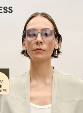 【商场同款】LESS2026春新款潮流女式眼镜大框太阳镜3Q1K10070