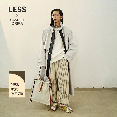 LESS全棉派克风衣外套