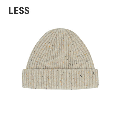 LESS秋时尚舒适优雅通勤简约羊毛帽女绵羊毛针织帽子女3O9K14420
