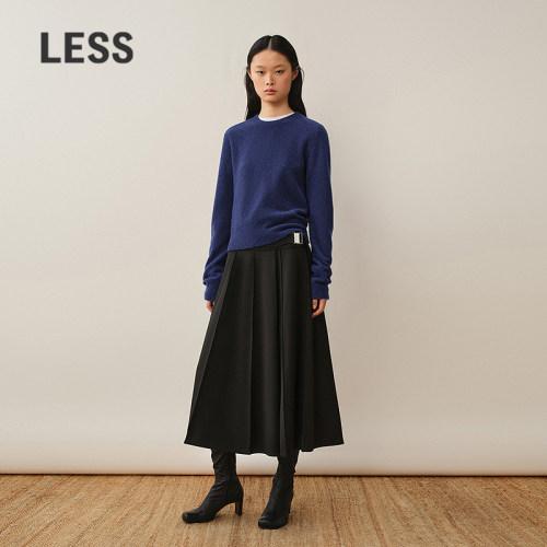 LESS通勤精纺A字半身裙