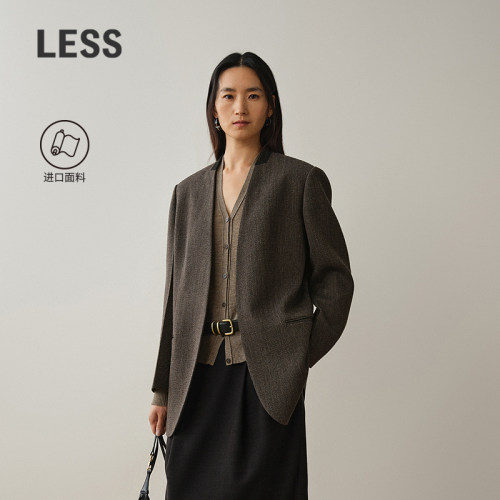 LESS意大利羊毛复古西装